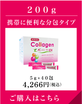 通常購入 200g 携帯に便利な分包タイプ 5gx40包 4,266円（税込）